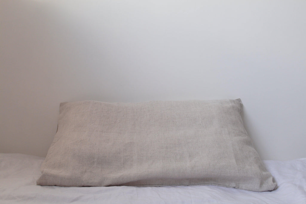 Organic hemp pillowcase. Neutral. Sustainable. Biodegradeable